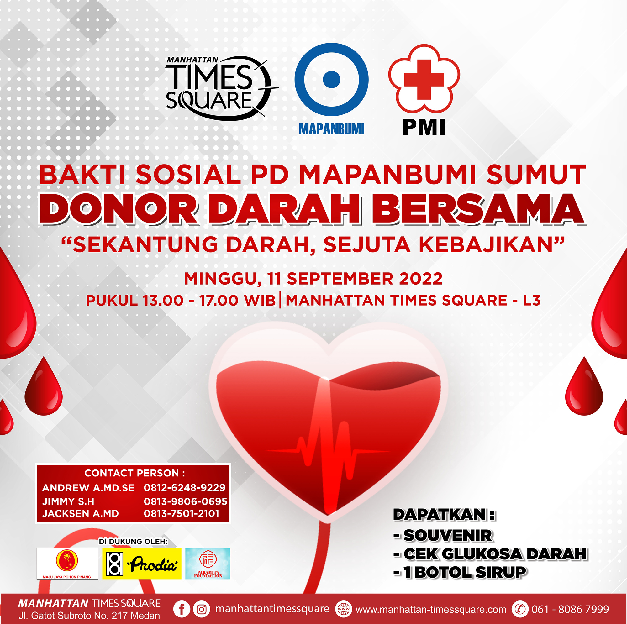 Donor Darah Bersama Vihara MapanBumi