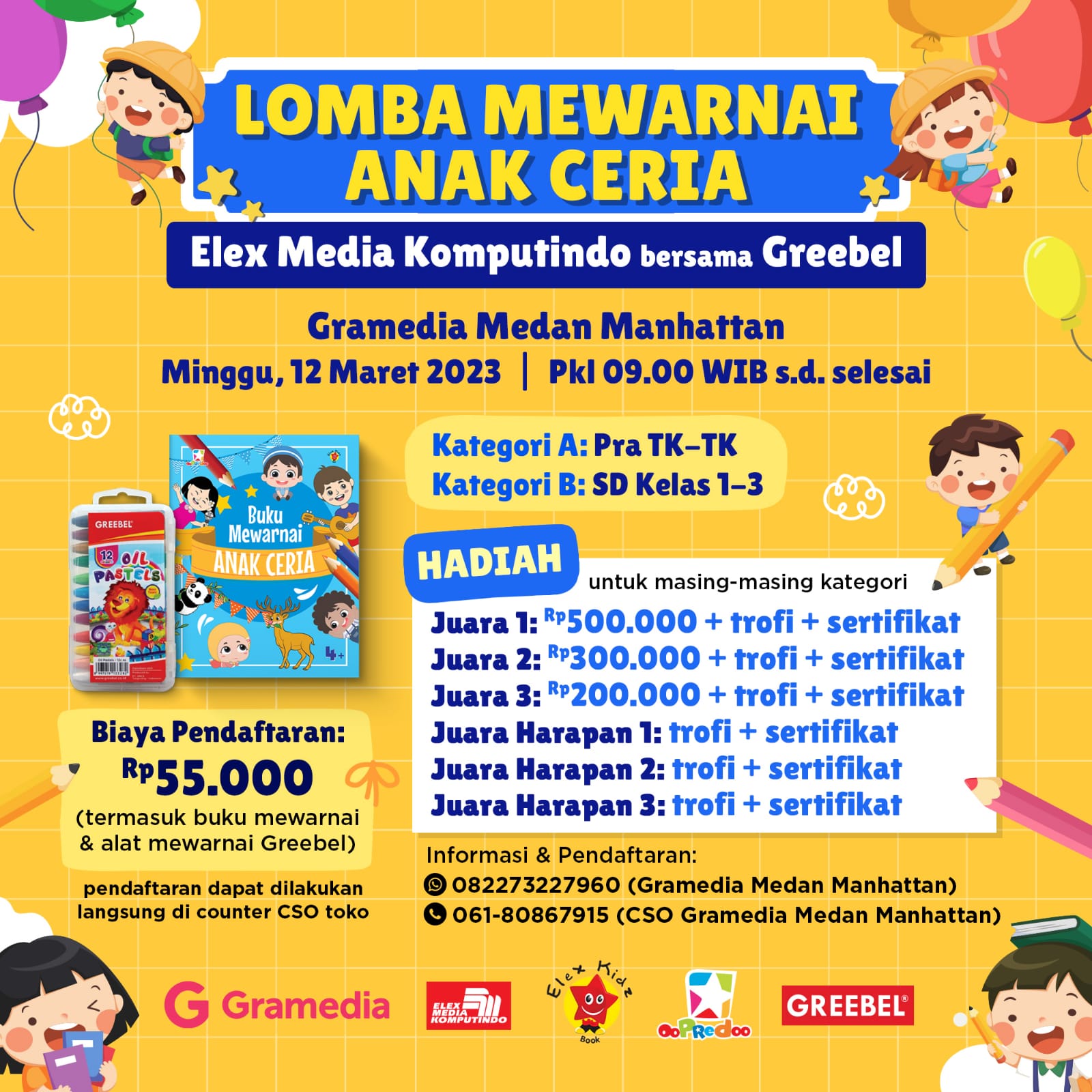 Lomba Mewarnai Anak Ceria